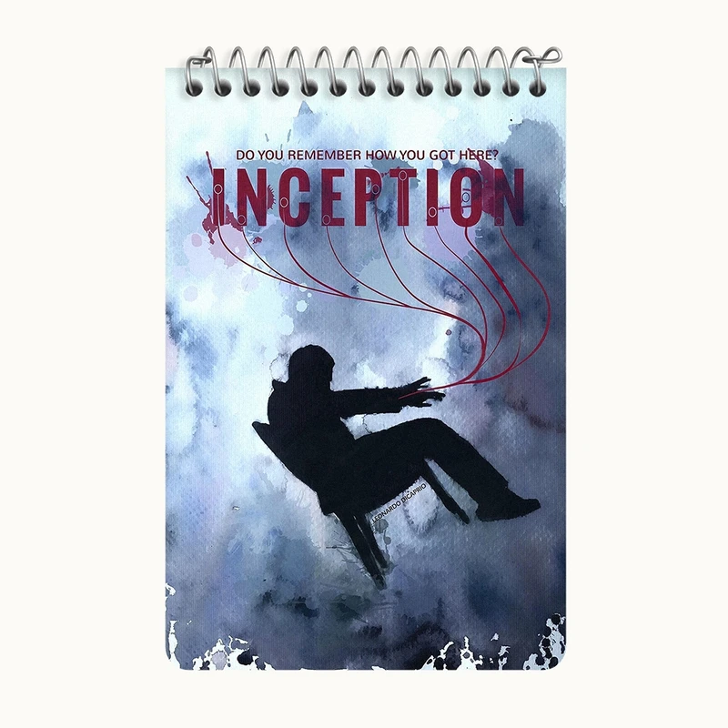 دفتر یادداشت 50 برگ خندالو طرح تلقین (Inception) کد F11351