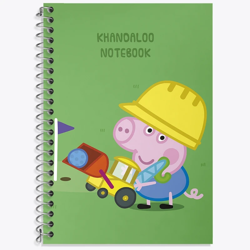 دفتر لغت 50 برگ خندالو طرح انیمیشن پپا پیگ (Peppa Pig) کد N9258