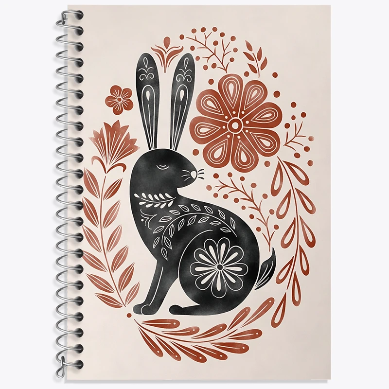 دفتر لغت 50 برگ خندالو طرح خرگوش کد N6875