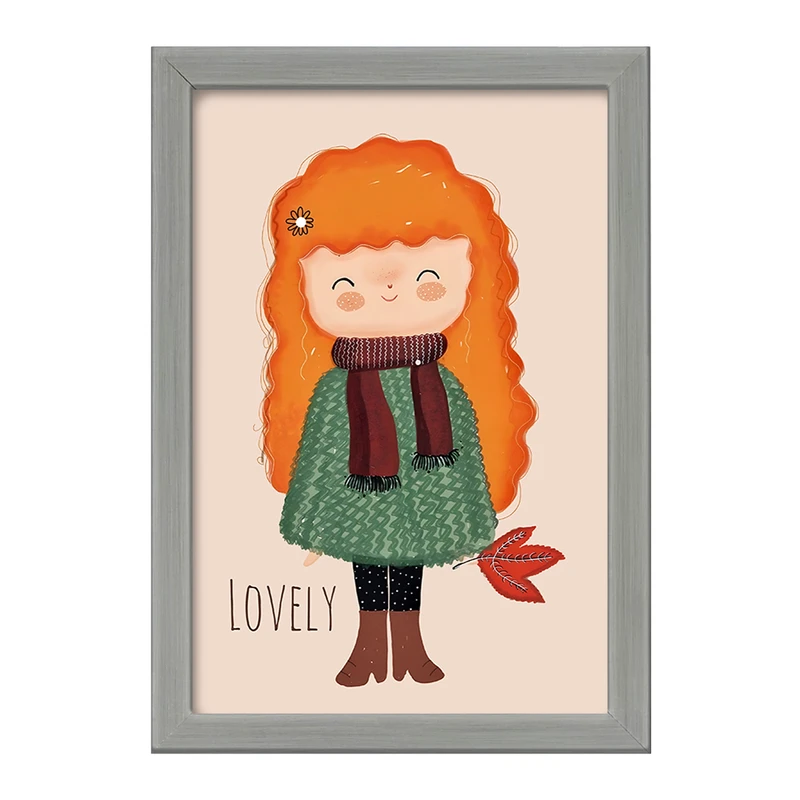 تابلو خندالو طرح دخترانه کد F10836