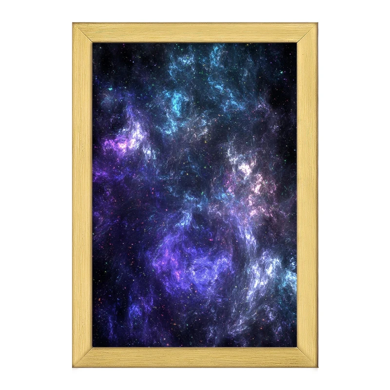 تابلو خندالو طرح کهکشان و سیاره ها کد 25359