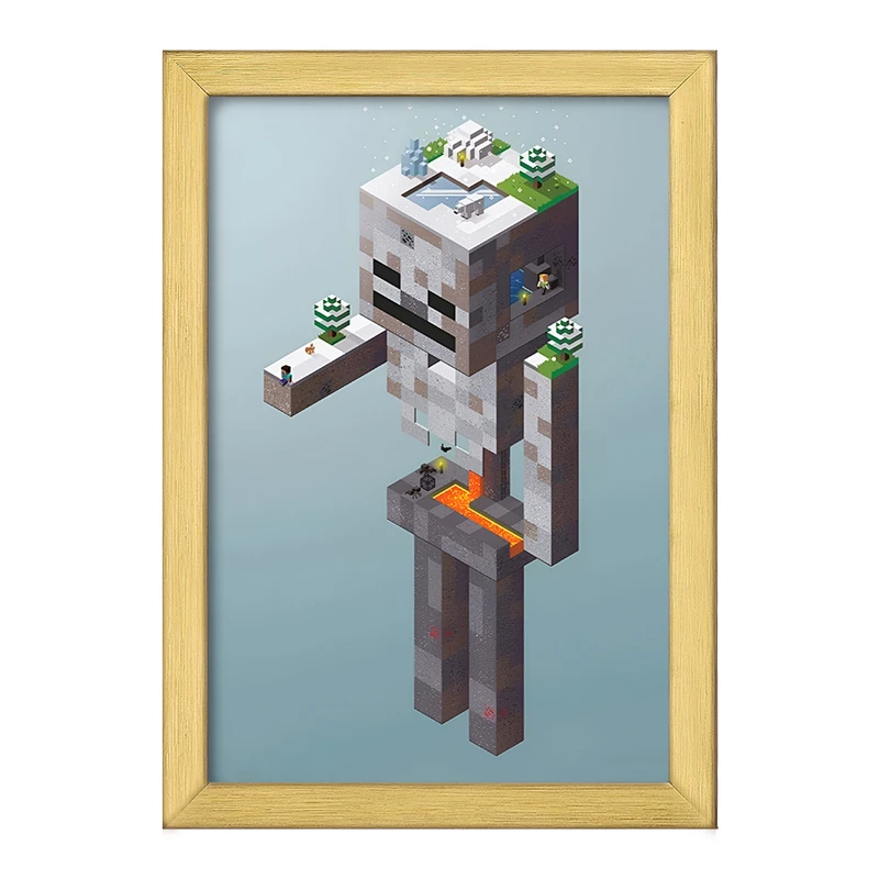 تابلو خندالو طرح ماینکرافت (Minecraft) کد F13622