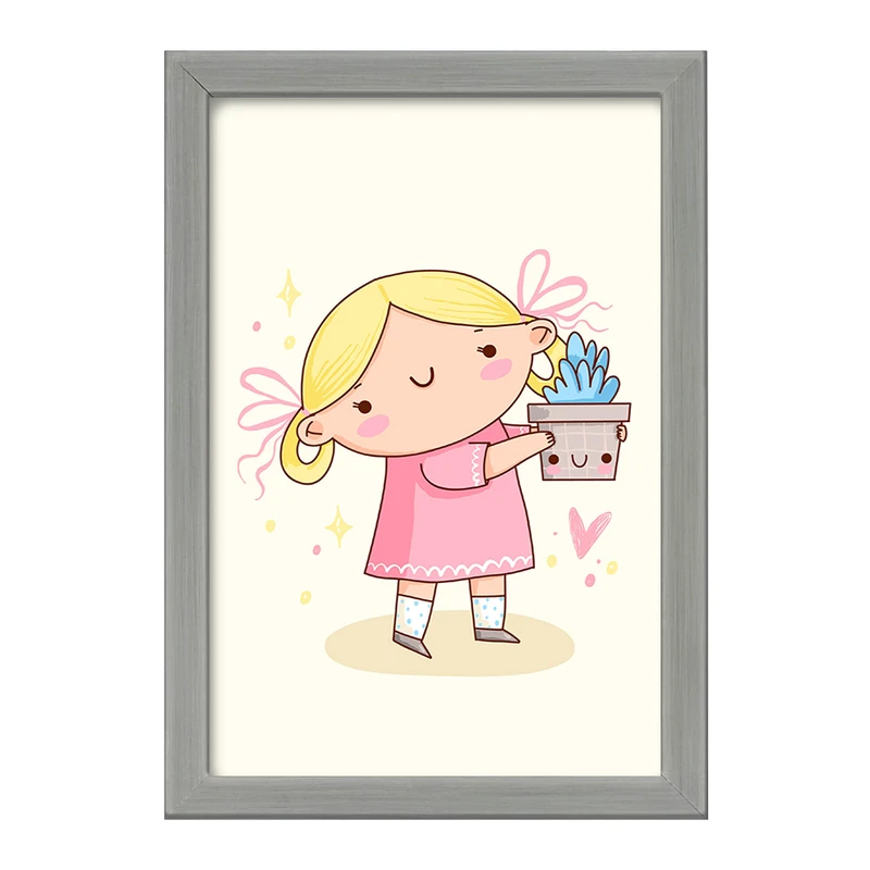 تابلو خندالو طرح دخترانه کد F1965