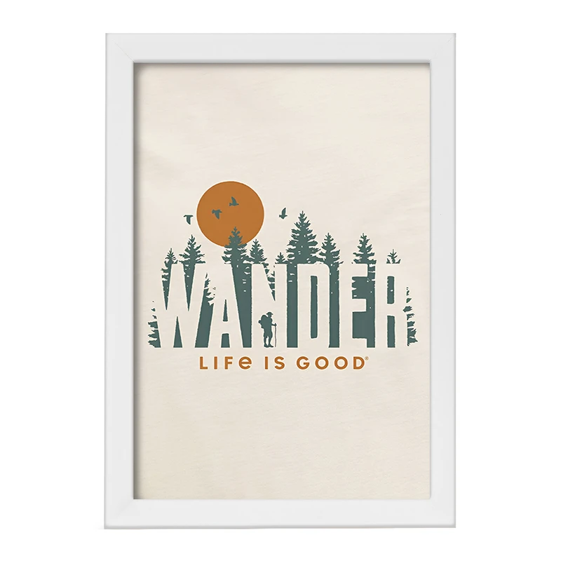 تابلو خندالو طرح Wander Life Is Good کد F14252
