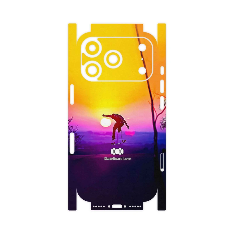 برچسب پوششی ماهوت مدل Skateboard-FullSkin مناسب برای گوشی موبایل اپل iPhone 17 Pro