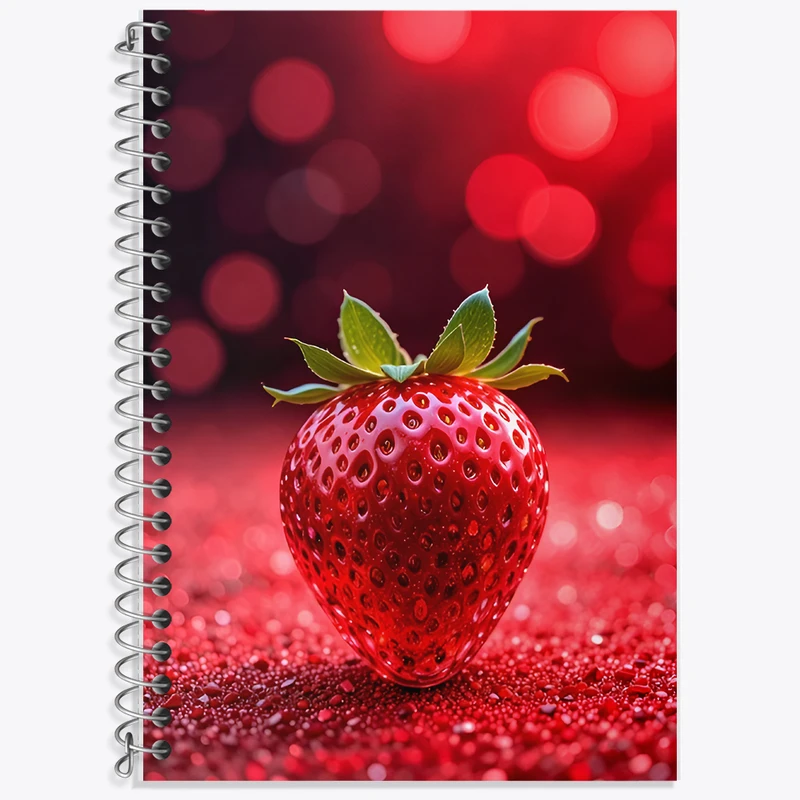 دفتر نت موسیقی 50 برگ خندالو طرح توت فرنگی کد F11641