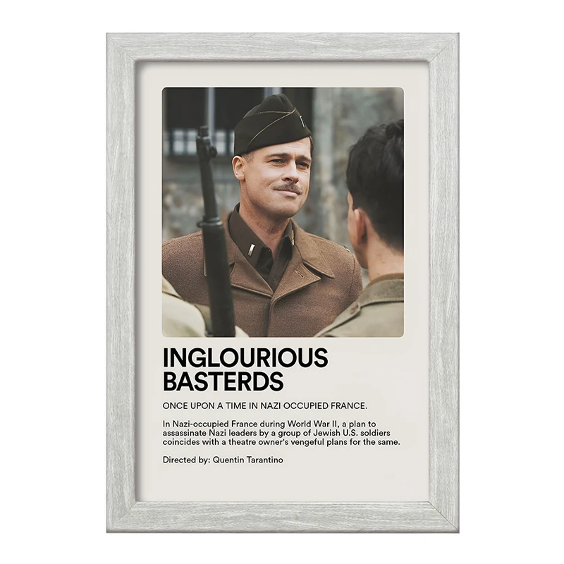 تابلو خندالو طرح Inglourious Basterds کد F12947