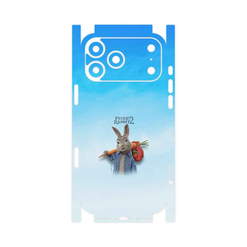 برچسب پوششی ماهوت مدل Peter Rabbit-FullSkin مناسب برای گوشی موبایل اپل iPhone 17 Pro Max