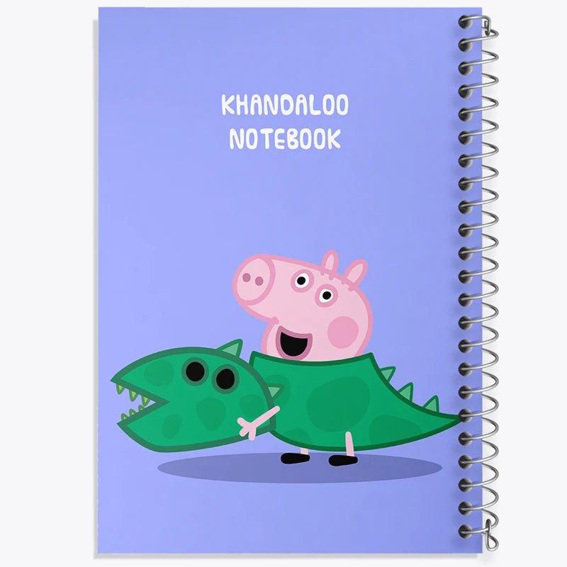 دفتر نقاشی 50 برگ خندالو طرح انیمیشن پپا پیگ (Peppa Pig) کد N9292