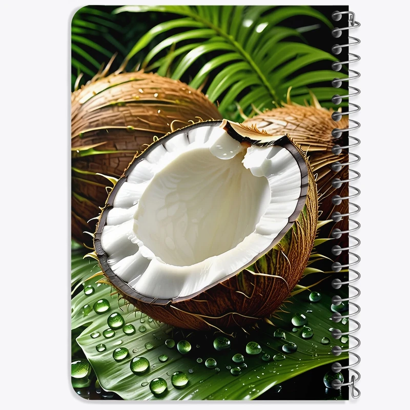 دفتر یادداشت 50 برگ خندالو طرح نارگیل کد F6745