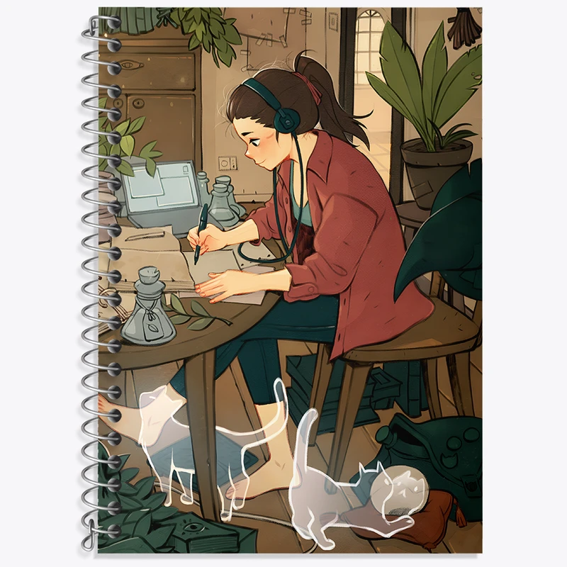 دفتر نت موسیقی 50 برگ خندالو طرح دخترانه کد N7999