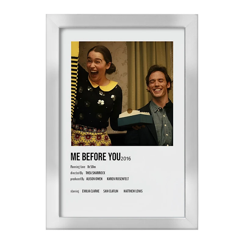 تابلو خندالو طرح من قبل از تو (Me Before You) کد F13009