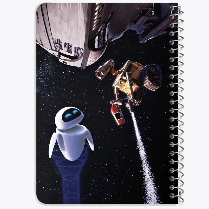 دفتر یادداشت 50 برگ خندالو طرح وال ای (wall-E) کد F3410