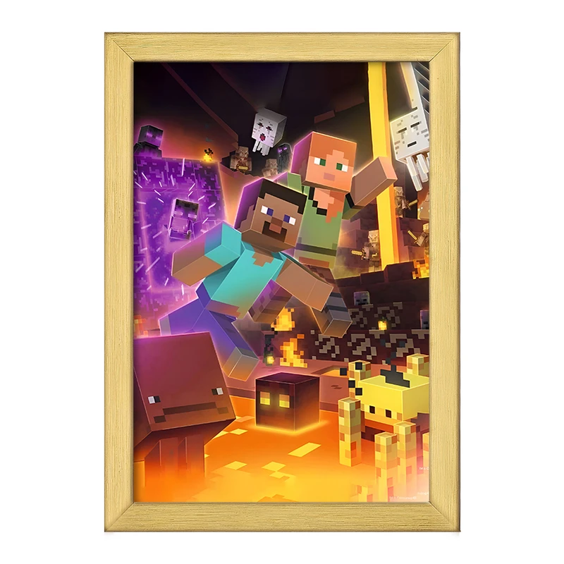 تابلو خندالو طرح ماینکرافت (Minecraft) کد F3508