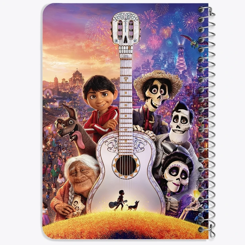 دفتر یادداشت 50 برگ خندالو طرح کوکو Coco  کد 10711