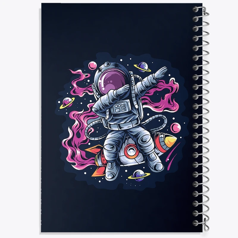 دفتر طراحی 50 برگ خندالو طرح فضایی کد 25133