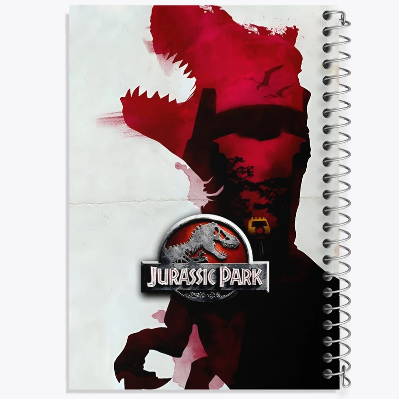 دفتر مشق 50 برگ خندالو طرح ژوراسیک (Jurassic Park) کد F13791