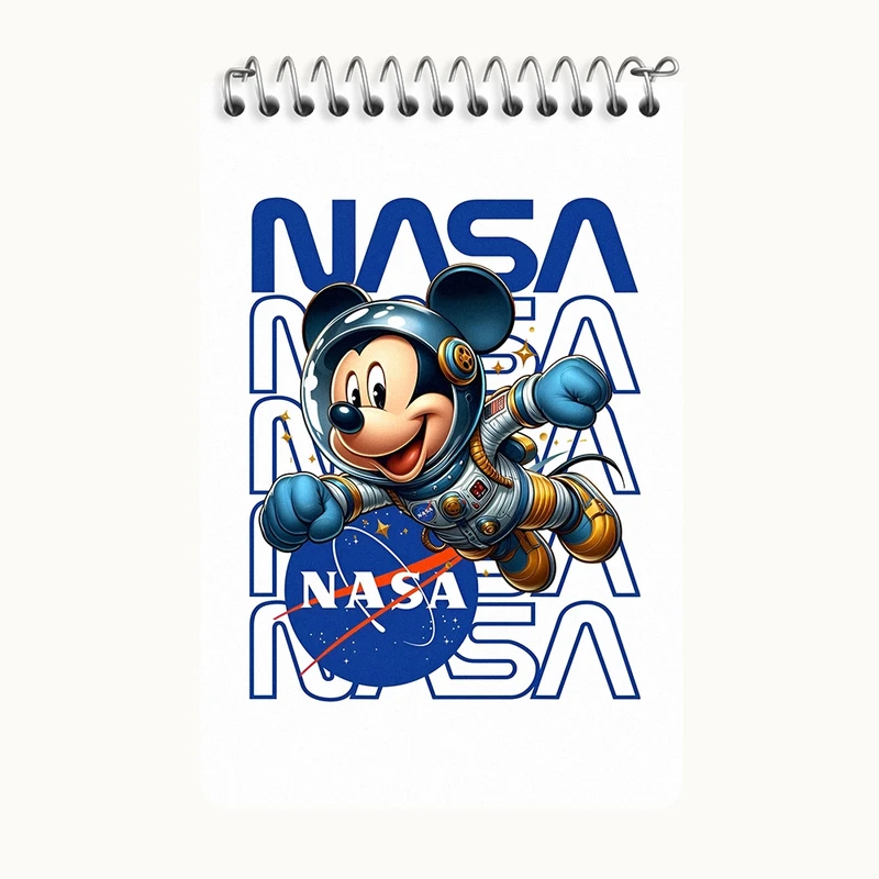 دفتر یادداشت 50 برگ خندالو طرح میکی موس کد F11028