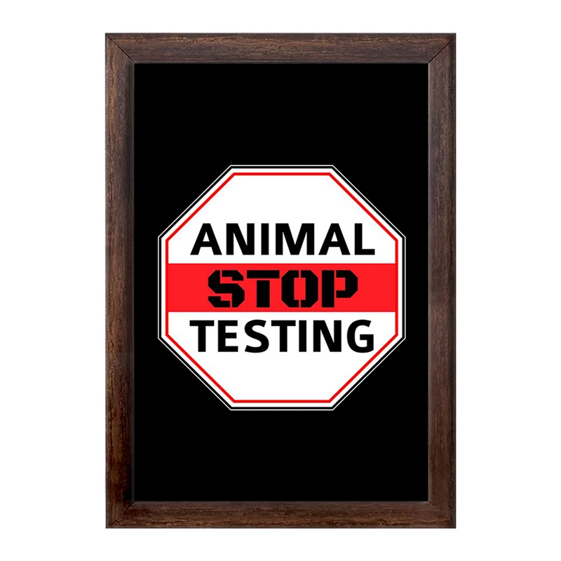 تابلو خندالو طرح حمایت از حیوانات کد 27356