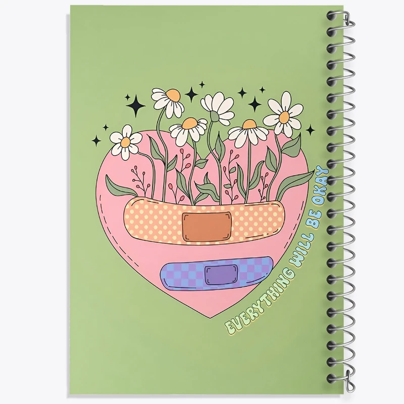 دفتر شطرنجی 50 برگ خندالو طرح انگیزشی کد N8525