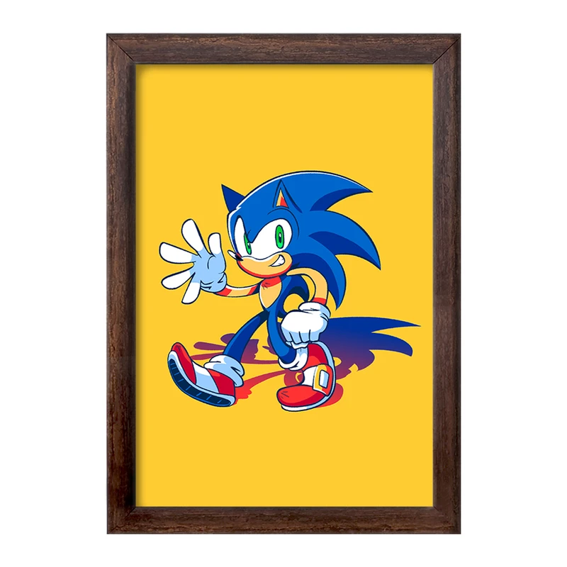 تابلو خندالو طرح سونیک (Sonic) کد 37015