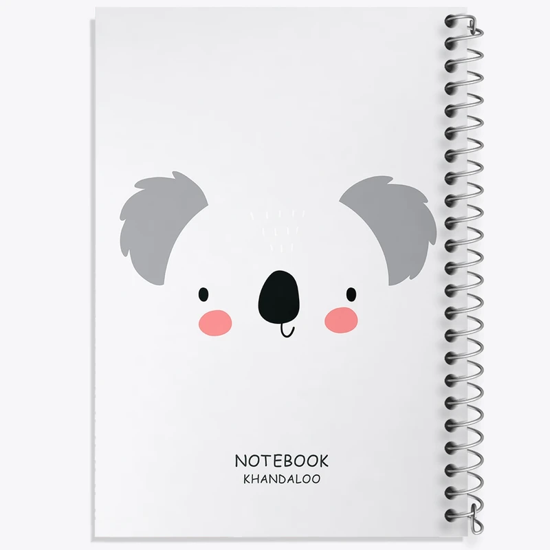 دفتر طراحی 50 برگ خندالو طرح کوآلا بامزه کد N1158