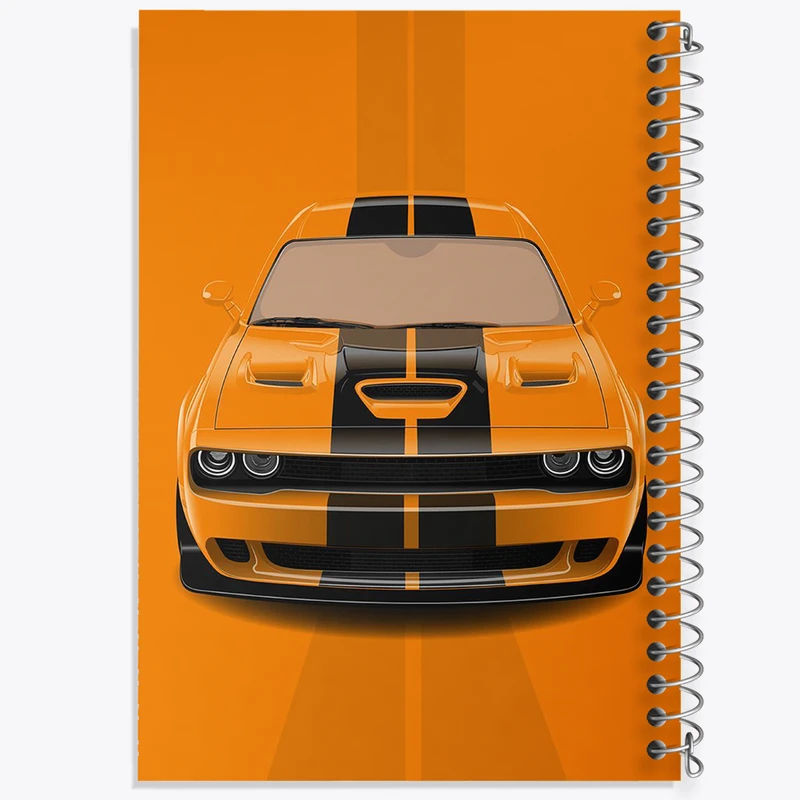 دفتر مشق 50 برگ خندالو طرح ماشین اسپرت کد F2926
