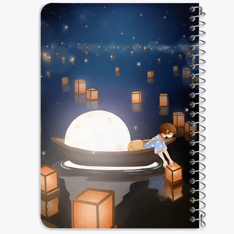دفتر یادداشت 50 برگ خندالو طرح دخترانه کد F8914