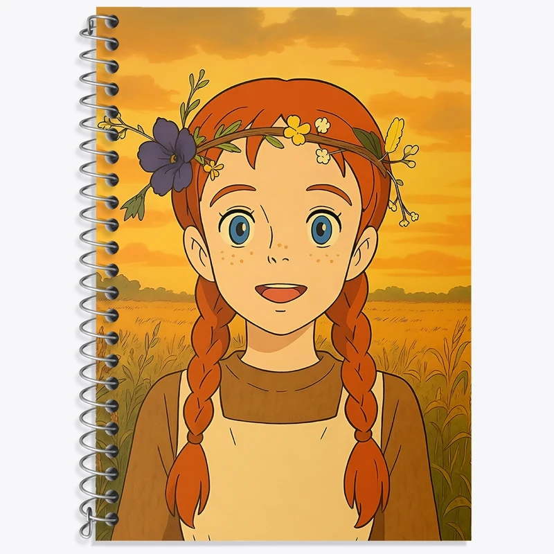 دفتر لغت 50 برگ خندالو طرح آنشرلی کد N9166