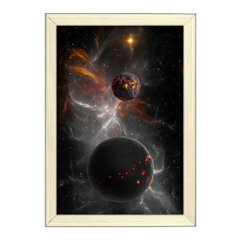 تابلو خندالو طرح کهکشان (galaxy) کد F6722