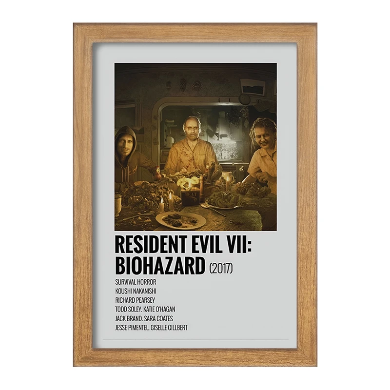 تابلو خندالو طرح رزیدنت ایول (Resident Evil) کد F13454