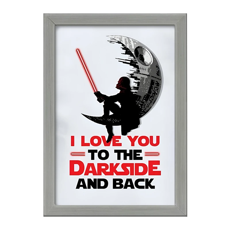 تابلو خندالو طرح جنگ ستارگان (Star Wars) کد F10753