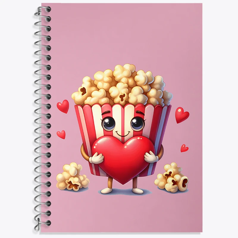 دفتر نت موسیقی 50 برگ خندالو طرح پاپ کورن کد N7052