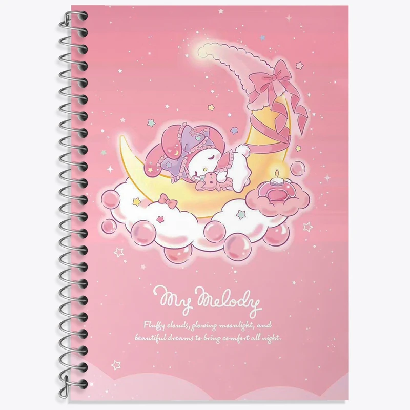 دفتر لغت 50 برگ خندالو طرح مای ملودی (My Melody) کد N9469