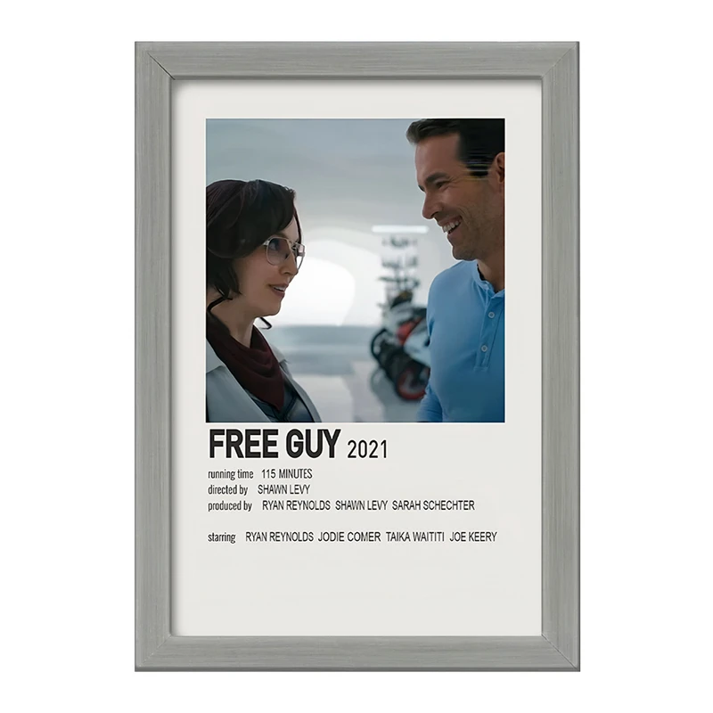تابلو خندالو طرح مرد آزاد (Free Guy) کد F13197