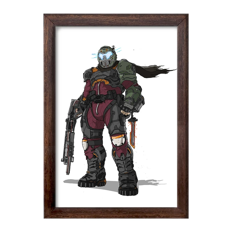 تابلو خندالو طرح بازی رستاخیز (Doom) کد 31410