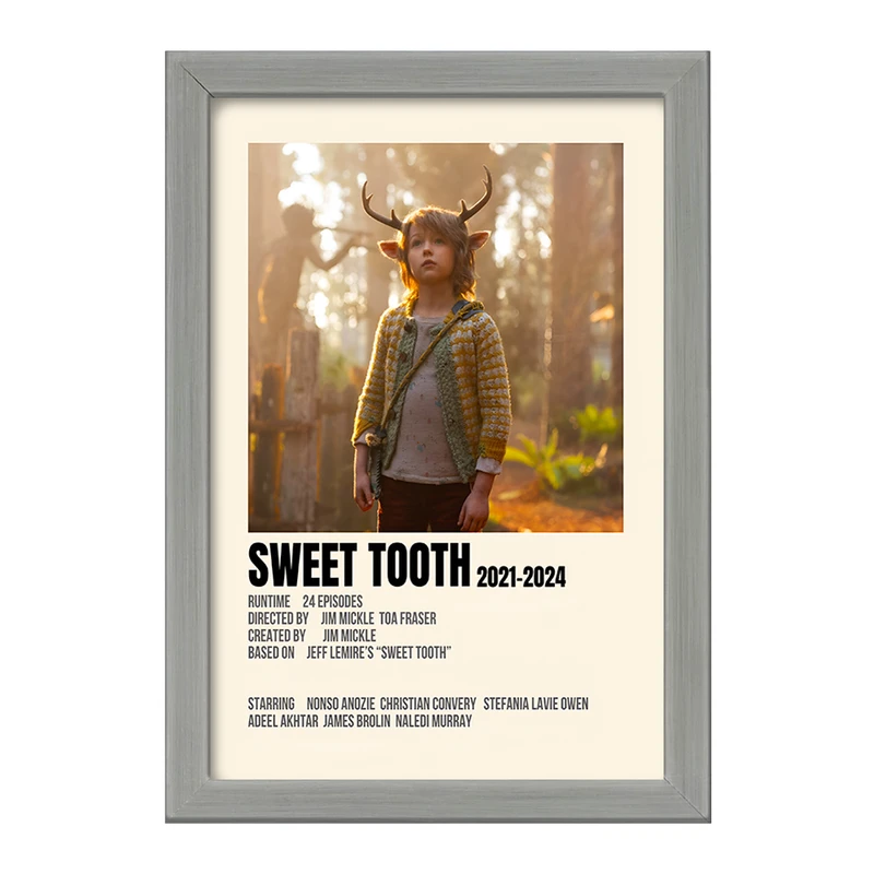 تابلو خندالو طرح شیرینی خور (Sweet Tooth) کد F13045