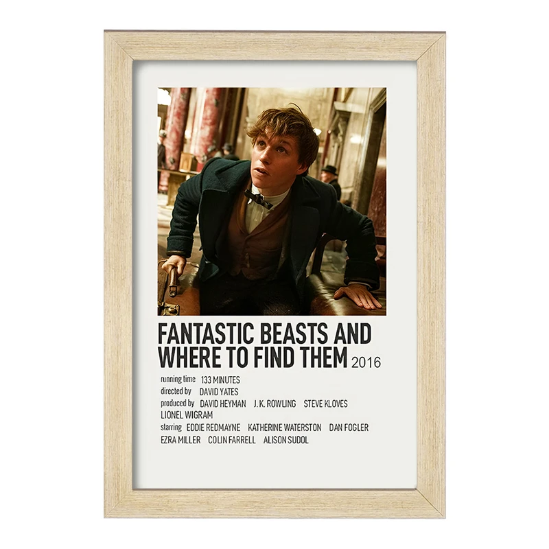 تابلو خندالو طرح Fantastic Beasts and Where to Find Them کد F13291