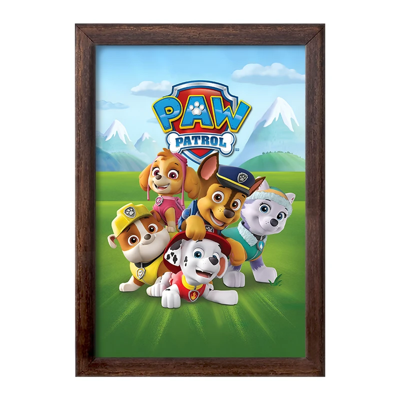 تابلو خندالو طرح سگ های نگهبان کد F11020