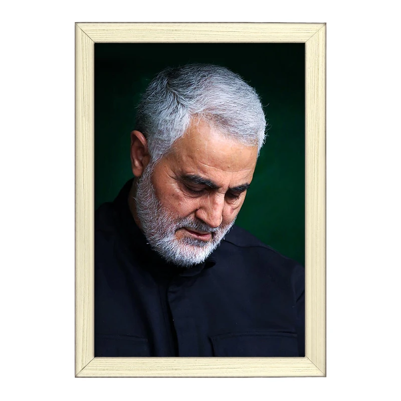 تابلو خندالو طرح سردار قاسم سلیمانی  کد 12601