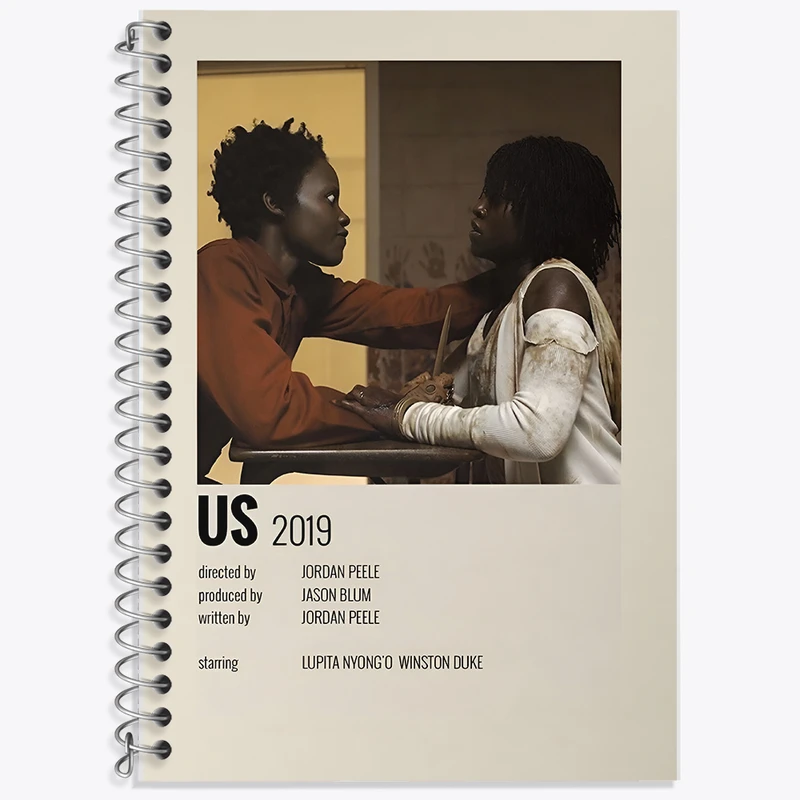 دفتر زبان دوخط 50 برگ خندالو طرح ما (Us) کد F13029