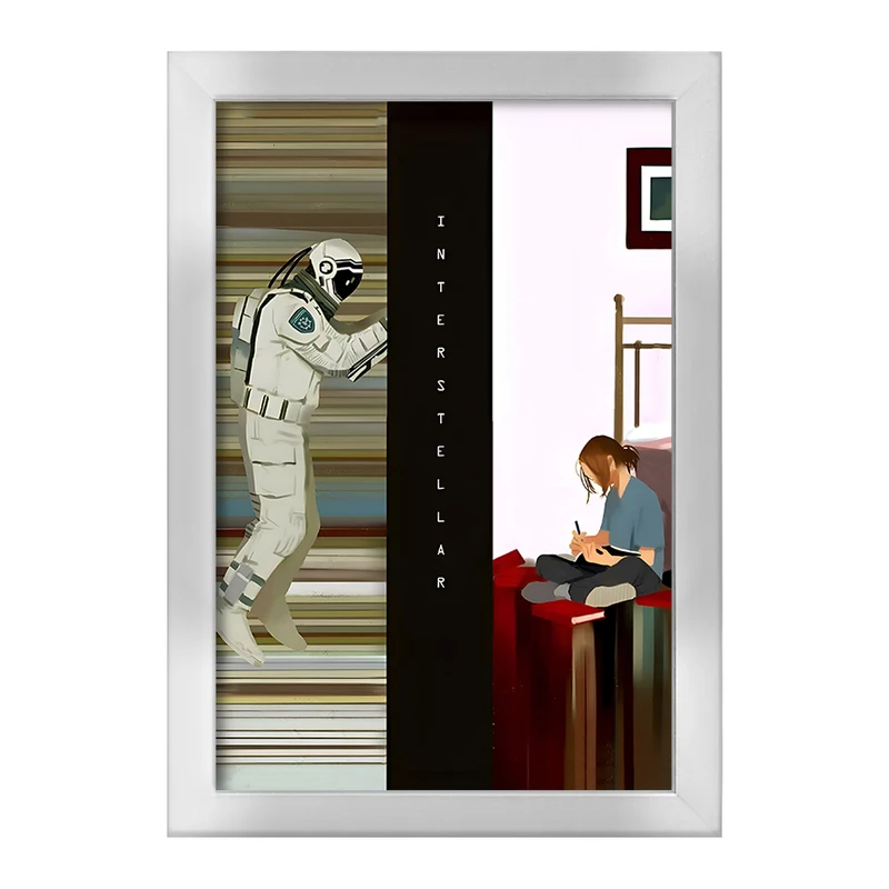 تابلو خندالو طرح میان ستاره ای (Interstellar) کد F10485