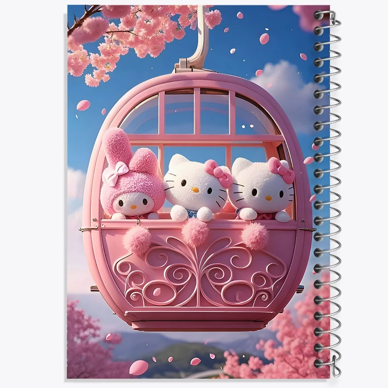 دفتر لیست خرید 50 برگ خندالو طرح هلو کیتی کد F9298