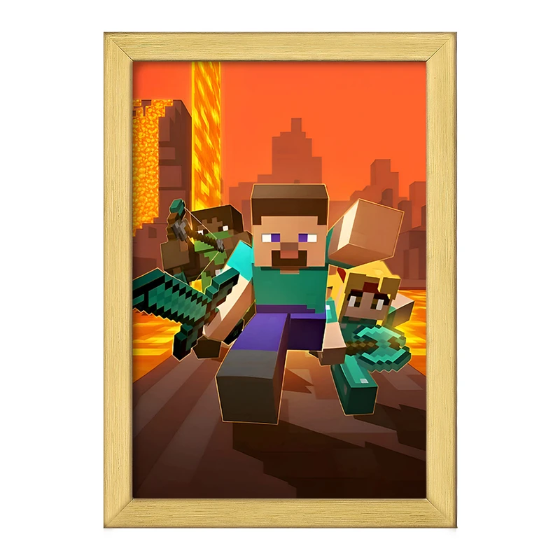 تابلو خندالو طرح ماینکرافت (Minecraft) کد F8966