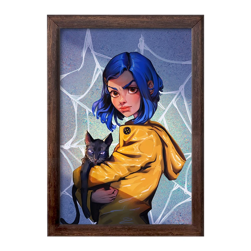 تابلو خندالو طرح کورالاین Coraline  کد 20796