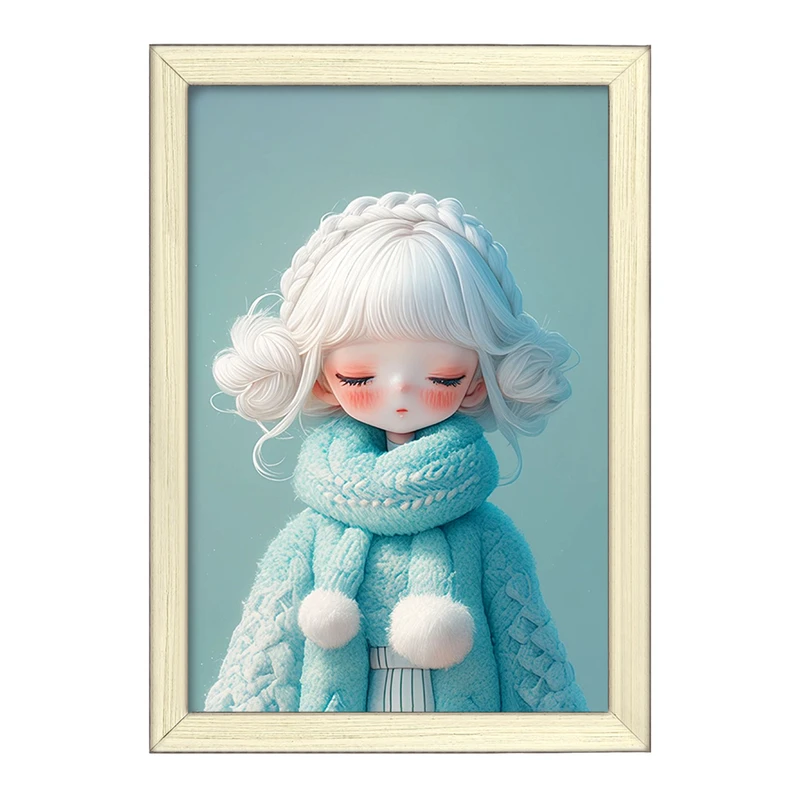 تابلو خندالو طرح دخترانه کیوت کد F5792