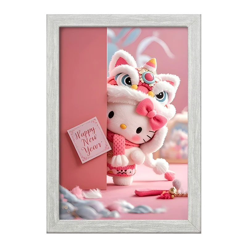 تابلو خندالو طرح هلو کیتی (Hello Kitty) کد F11807