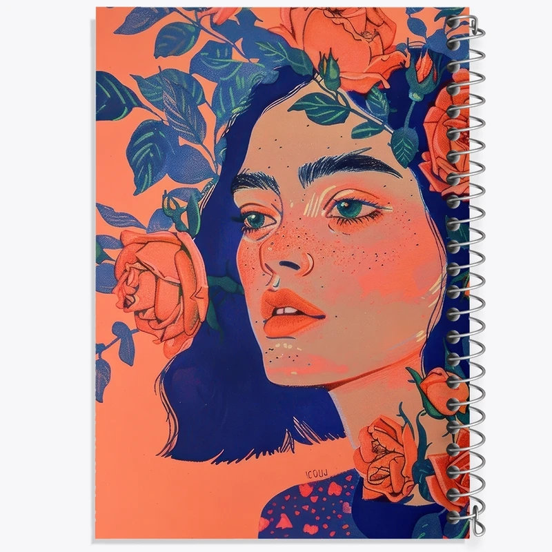 دفتر لیست خرید 50 برگ خندالو طرح دخترانه کد F3070