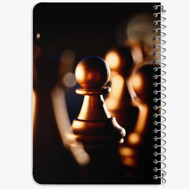 دفتر یادداشت 50 برگ خندالو طرح شطرنج کد 29254