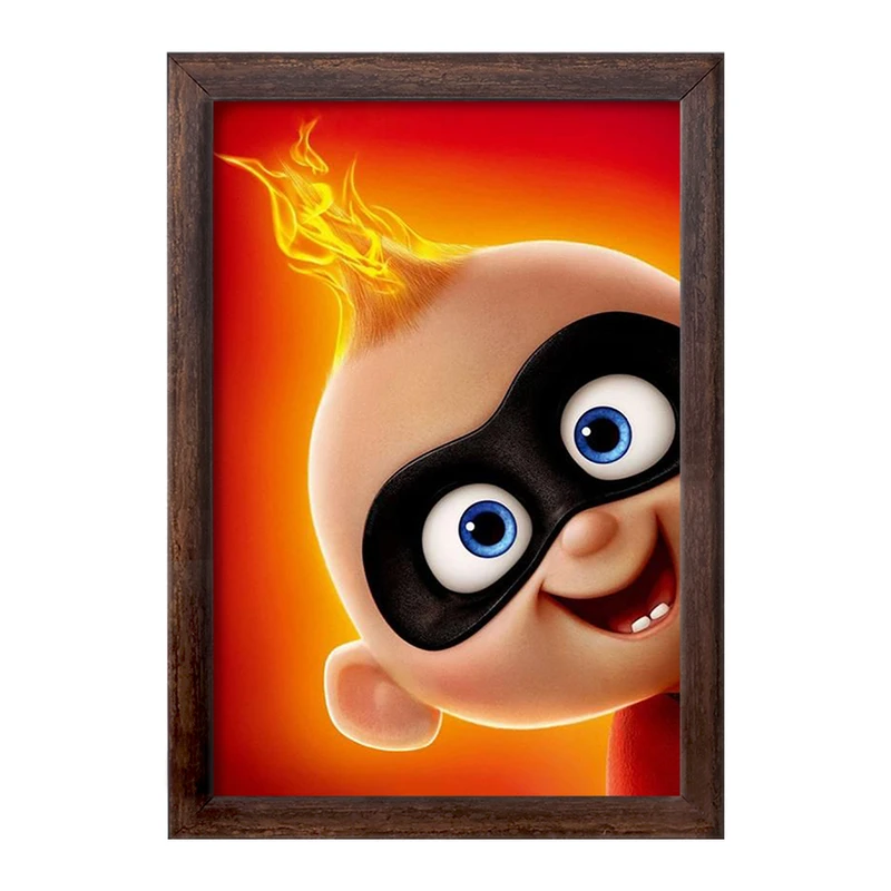 تابلو خندالو طرح شگفت انگیزان The Incredibles  کد 1842